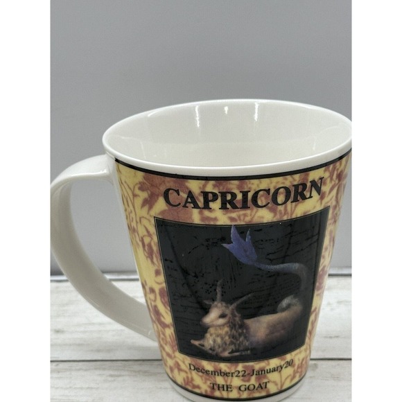 CAPRICORN Tall Zodiac What's Your Sign Mug Large Coffee Cup Astrology Gift - Picture 7 of 8